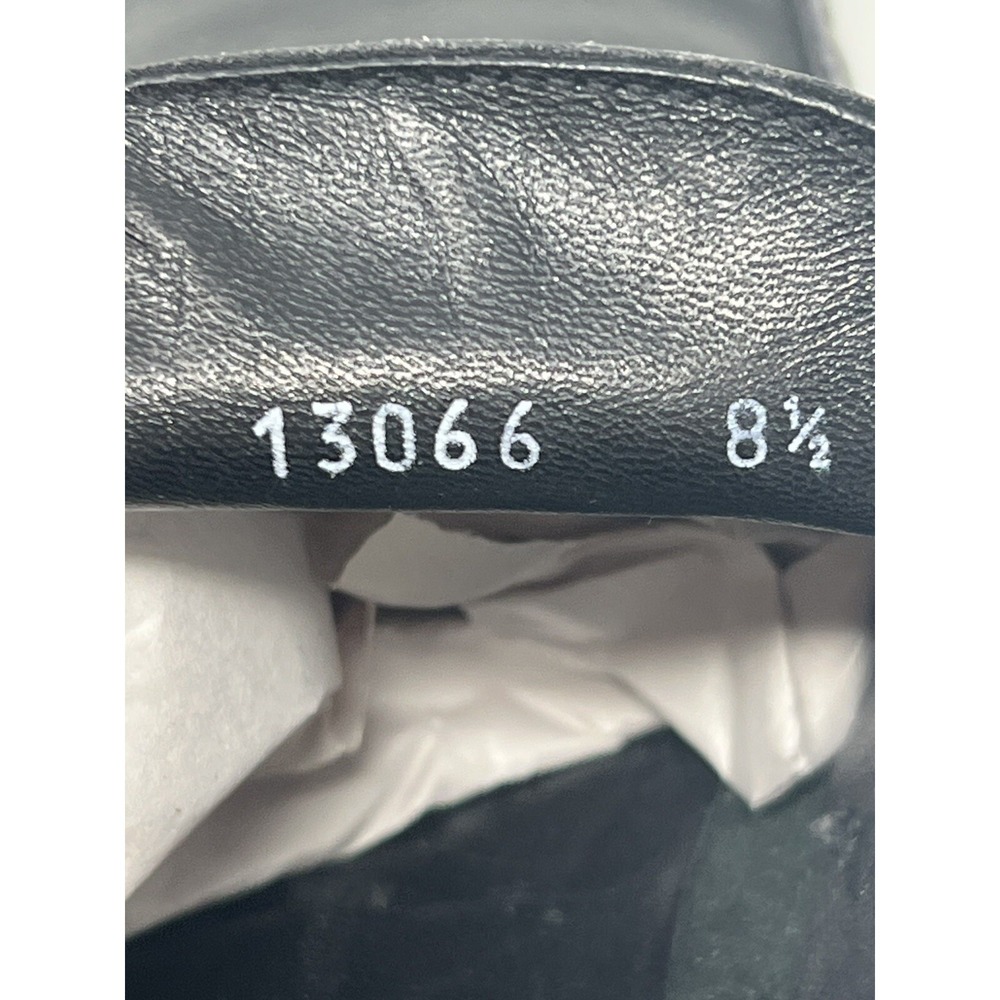 Cesare Paciotti Mens Black Leather Square Toe Loafers Buckle Strap Shoes 8.5 - Picture 15 of 16